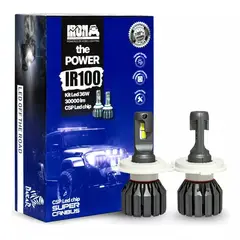 KOBO - Kit Focos LED IR100 H4 Chip LED CSP Tecnología  Alemana