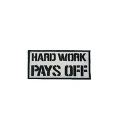 ULTIMATE FITNESS - Parche Hard Work Pays Off
