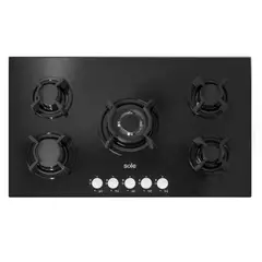 SOLE - COCINA EMPOTRABLE SOLE DE 5 QUEMADORES SOLCO033