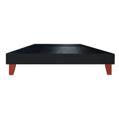 BARAKA HOME - Base de Cama Luton Slim 2 Plz - Negro