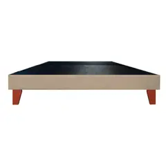 BARAKA HOME - Base de Cama Luton Slim 2 Plz - Beige Claro