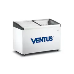 VENTUS - CONSERVADORA TAPA VIDRIO INCLINADO CTV-400I - BLANCO 400 L