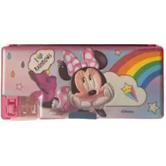GENERICO - CARTUCHERA CON LINTERNA LED DISNEY MINIE MOUSE