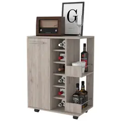 GENERICO - Bar Cart Ceniza - PETROX HOME