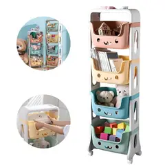 ELMEJORPRECIO - Estante Organizador De Juguetes De 4 Niveles