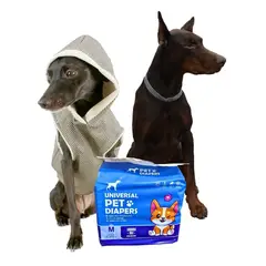 GENERICO - Pañales Desechables Para Perro Macho M