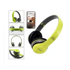 ROHS - Auriculares Inalámbrico P47 con Bluetooth Verde