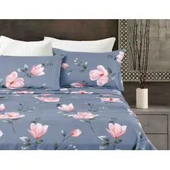 VENECIA - Set de Sabanas 2 Pz + Fundas - Modelo Europeo de 4 piezas