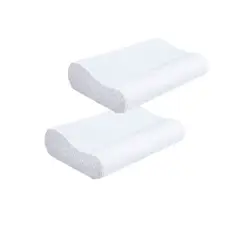 GENERICO - Almohada Ortopédica Viscoelástica 02 Unidades.