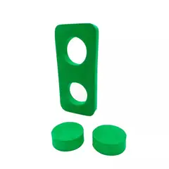 WINNER - SEGURO PARA FLOTADOR CHURRO O TALLARIN - VERDE