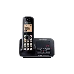 Panasonic - TELÉFONO FIJO PANASONIC INALÁMBRICO NEGRO KX-TG3721LCB