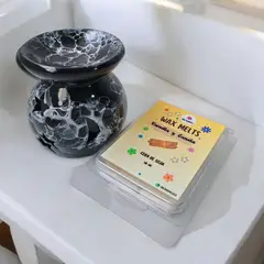 GENERICO - Pack Aromático Hornito Quemador Negro + Wax Melts