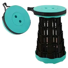 GENERICO - Taburete Banco Plegable Portátil Navidad - Turquesa