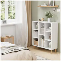VENTITAS HOME - Librero Vintage Lonerio Blanco