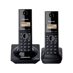 Panasonic - TELÉFONO FIJO PANASONIC INALÁMBRICO NEGRO KX-TG3452LCB