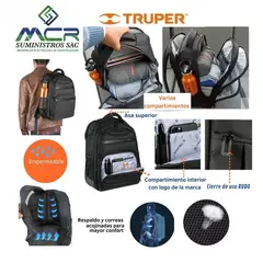 Truper - Mochila PORTLapto PROMOCION