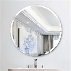 GENERICO - Espejo Circular Biselado 60 cm CANTU