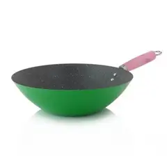 OSTER - Sartén Wok de Carbón Steel 30cm