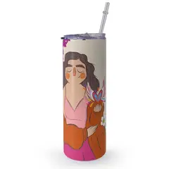 KUSTOMIT - Vaso Tomatodo Tumbler Mug Acero 750ml - Deseo para mi