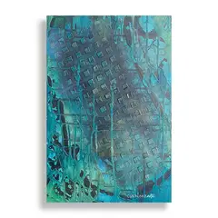 KUSTOMIT - Cuadro Decorativo Aluminio 20x30 - Fuerza