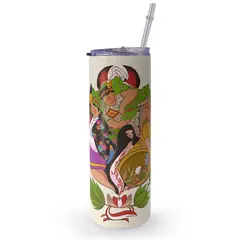 KUSTOMIT - Vaso Tomatodo Tumbler Mug Acero 750ml - Escudo