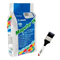 GENERICO - Pack protección para acero Mapei Mapefer 1K x 5kg + Brocha de 1 1/2
