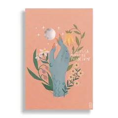 KUSTOMIT - Cuadro Decorativo Aluminio 20x30 - La Noche