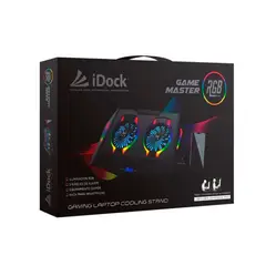 IDOCK - COOLER PARA LAPTOP GAME MASTER 17.3" RGB P/N: GAME MASTER RGB