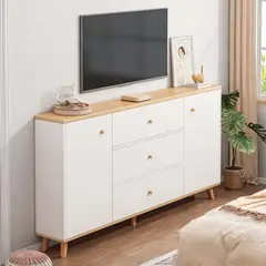 TU MESITA - Aparador Vintage Moderno Marga 3 Cajones 2 Puertas