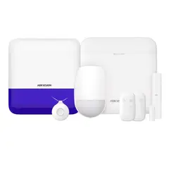 HIKVISION - KIT ALARMA INALAMBRICA DS-PWA48-KIT-WB HASTA 48 ZONAS ALARMA