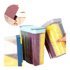 GENERICO - Organizador - Taper contenedor - Dispensador 4 divisiones