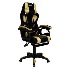 EXTINGTION - Silla Gamer Sapp Gamuza Cuerina Color Gold - Dorado