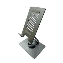 S&T - Soporte para Celular Corporativos S&T For Business aluminio giro 360° JHZ6 Gris -Tablet