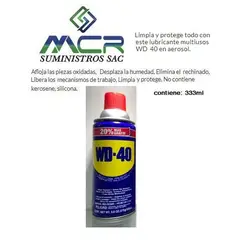 WD40 - Lubricante Multiusos 333 ML
