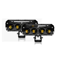 GENERICO - Explorador LED M4F 12400LM Dual Color + Flash