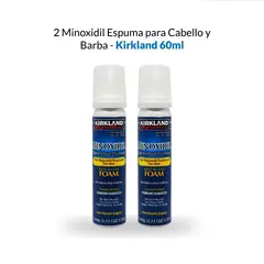 GENERICO - 2 Minoxidil Espuma Kirkland