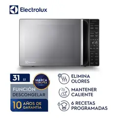 ELECTROLUX - Microondas Freestanding Eléctrico 31LT EMDY31S2MXM