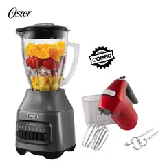 OSTER - BATIDORA DE MANO FPSTHM360R + LICUADORA BLSTPEG-GPB
