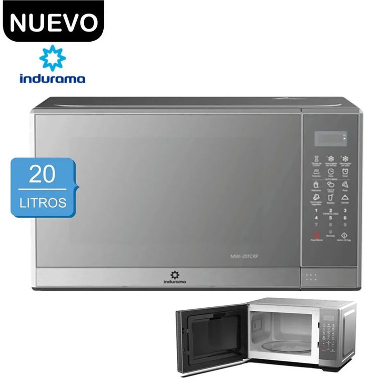 Horno Microonda Indurama MWI-20TCRP 20Lts