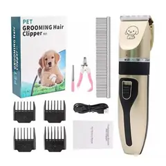 GENERICO - KIT MAQUINA DE CORTAR PELO - PERRO /GATOS RECARGABLE