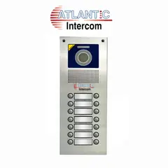 ATLANTIC - Portero Cámara de 14 botones, AI-VC14DC Color gris