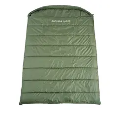 TERRA FORCE - Saco de Dormir Doble Clima Calido - Verde