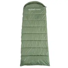 TERRA FORCE - Saco de Dormir Clima Calido - Verde