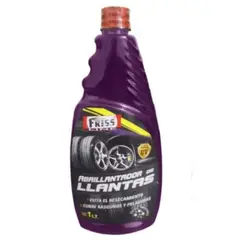 GENERICO - Silicona abrillantador de llantas friss 1ltr neumáticos