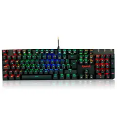 REDRAGON - Teclado Mitra K551 Rgb Color Negro Switch Red