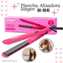 Siegen - Plancha Alisadora Rosada Siegen SG3510