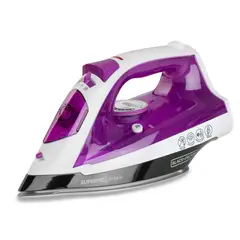 BLACK+DECKER - Plancha Supreme Steam BLACK & DECKER IR23960 Morado