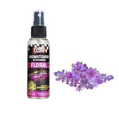 TECGO - Ambientador Esencia Floral 60ML Aroma Olor Automóvil