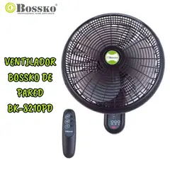 BOSSKO - Ventilador De Pared 16" con Control Remoto BK-8210PD