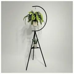 VENTITAS HOME - Maceta Minimalista Hortensia Negro